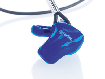 Blau ForSec Gehörschutz Silikon DI-Filter Variante blau