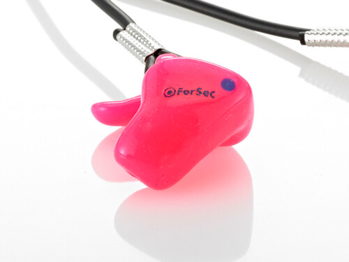 Neon Pink ForSec Otoplastik Silikon DI-Filter Variante neon pink