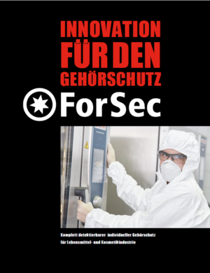 Katalog ForSec Gehörschutz Katalog ForSec Gehörschutz