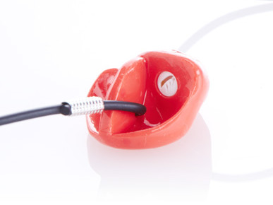Rot ForSec Gehörschutz Silikon DI-Filter Variante rot